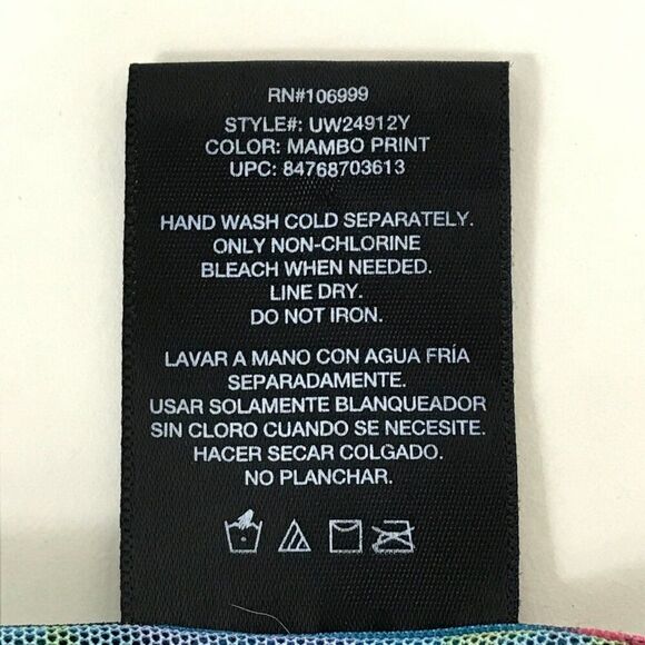 Catalina Mambo Print Swimsuit Cover Up Dress Women's Plus Size 3X Summer Sheer - Picture 10 of 10